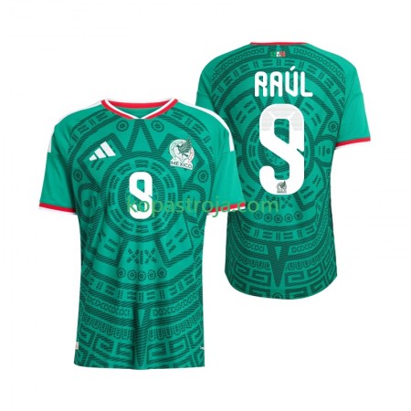 Billiga Fotbollströjor Mexiko Raul Jimenez 9 Hemma tröja WM 2026 Kortärmad